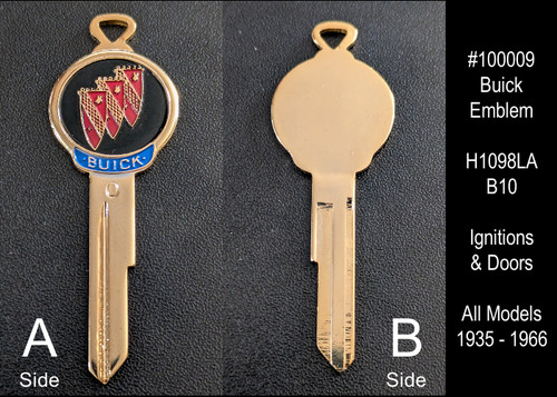 Vintage nos buick gold plated - gold,