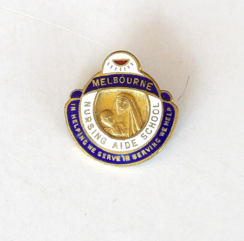 Vintage nursing aid - aid, school