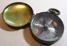WWI/WWII  Brass Compass Made