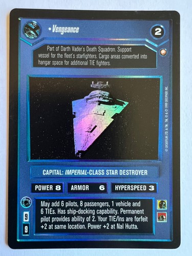 Star wars ccg - ccg, vengeance