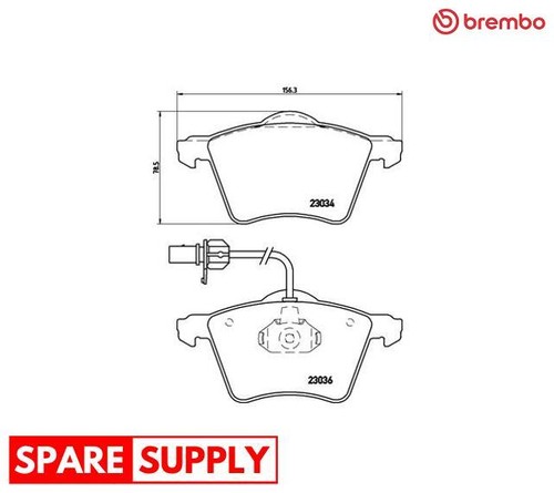 Brake pad set - brake,