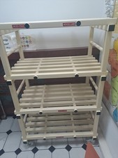 MOBILE SHELVING UNIT 4 TIER