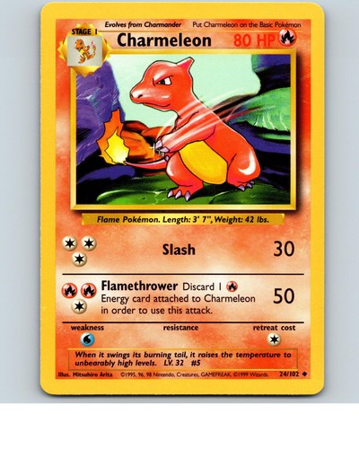 Charmeleon 102 uncommon - 24/102,