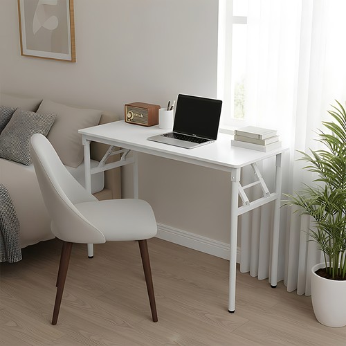 Folding office desk computer - office,
