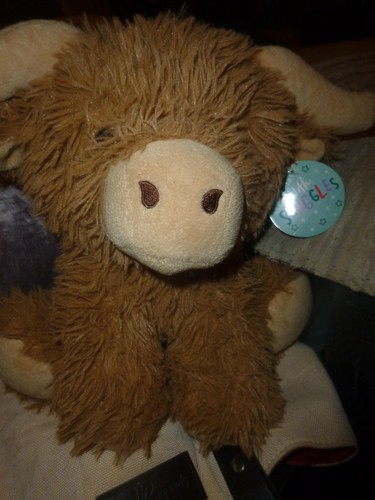 Snuggles highland cow soft - cow,