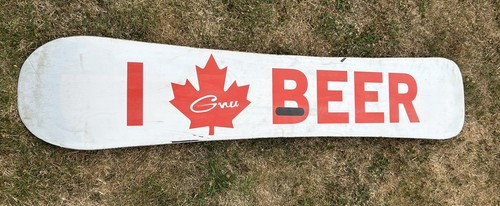 Unique gnu snowboard - 153cm, "i