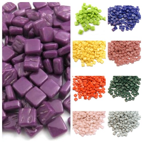 8mm square glass mosaic tiles