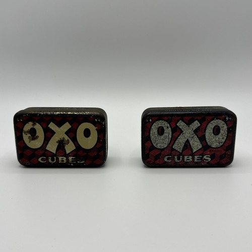 Oxo vintage cube - tins, 2