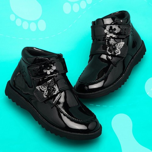 Walkright girls boots - walkright, black