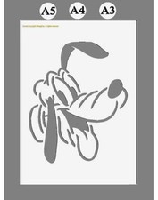 Pluto Disney Mylar Stencil