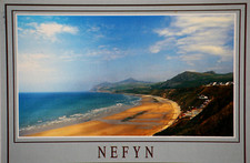 Postcard Nefyn Sandy Beach Yr