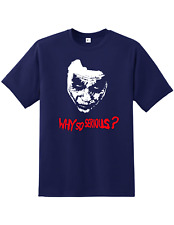 WHY SO SERIOUS MENS T SHIRT EVIL THE JOKER SUICIDE MAN GOTHAM SCARY SQUAD