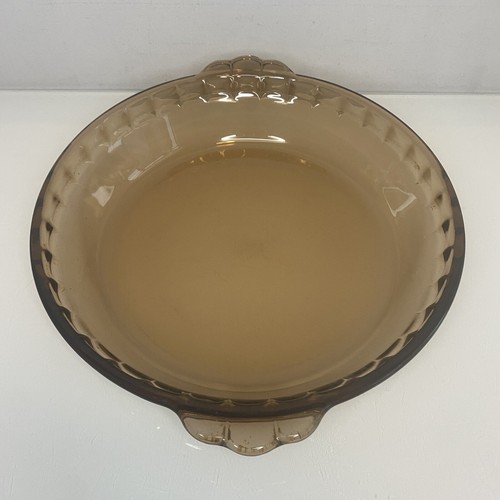 Vintage pyrex fluted - fluted, pie/