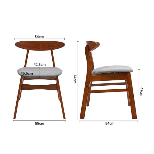 Dining chair kitchen - 2x,