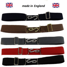 Retro Unisex 70s Plain Elastic Snake Belts