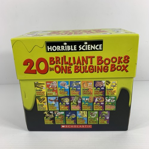 2011 horrible science box set - box,