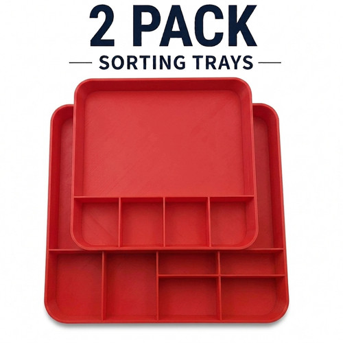 Pack sorting trays - 2, for