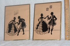 Painting. Lot of two  Reverse