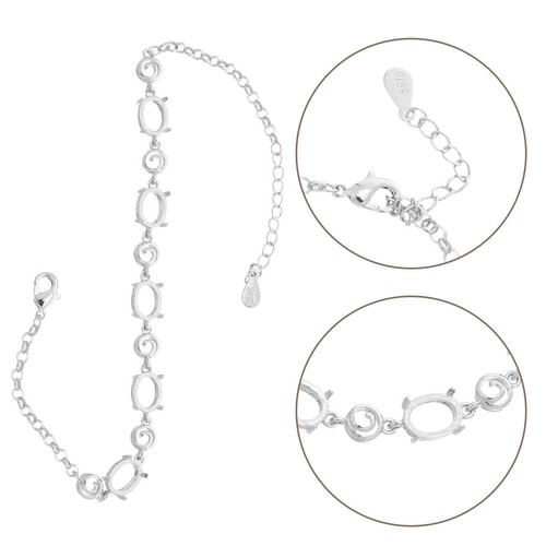 Durable silver metal - durable, bezel