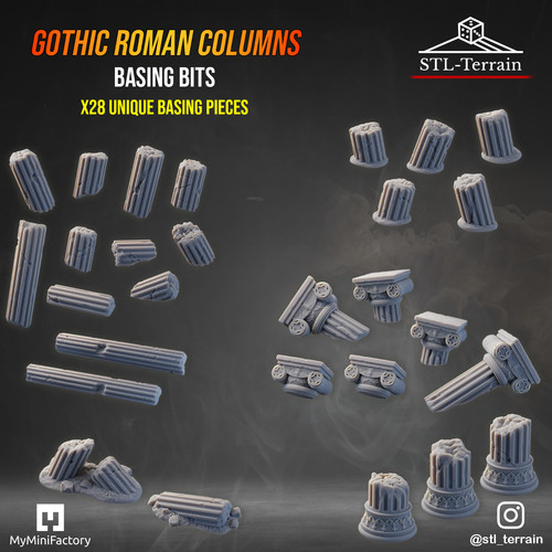 Basing bits gothic roman - -,
