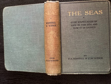 WAYSIDE AND WOODLAND THE SEAS 1928 WARNE FIRST EDITION VINTAGE ILLUSTRATED BOOK