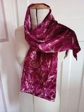Mexx Crushed Velvet Scarf Evening Christmas Gift Lined Ocassion Wedding Floral 