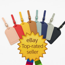 Leather Suitcase Luggage Tags