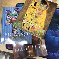 Magritte, Picasso, Klimt, Art books by Taschen pb