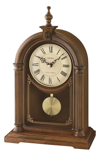 Seiko dark wooden westminster - wooden,