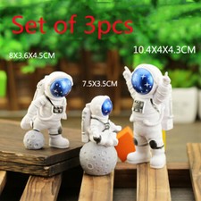 3pcs Astronaut Figure Statue