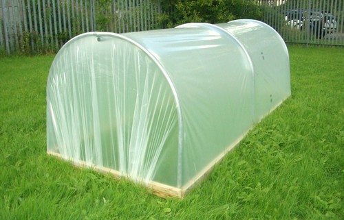 Garden cloche tunnels - garden,