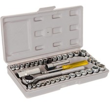SOCKET SET 1/4 3/8 DR METRIC