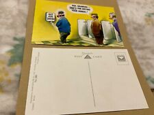 bamforth  card 680 hey grandad that’s for drying your hands hot air dryer