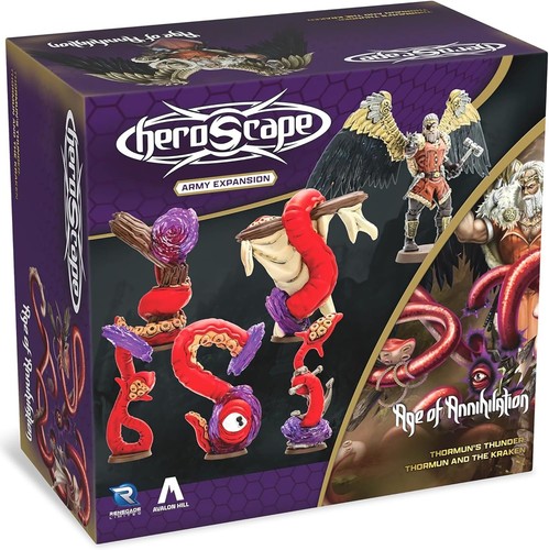 Heroscape thormun and kraken - heroscape,