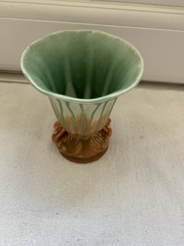 Vintage green brown empire - vintage, green/brown