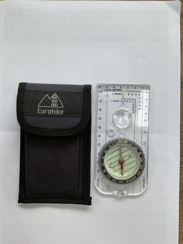 Euro hike orienteering compass - hike,