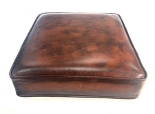 Chesterfield Antqiue Brown leather cushions TOP QUALITY HAND MADE IN ENGLAND