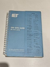 IET On-Site Guide BS 7671:2018