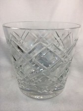 Tiffany & Co. Cut Crystal Ice Champagne Bucket-Diamond Cut