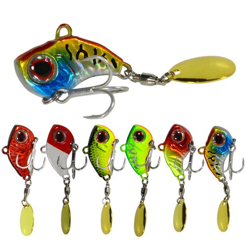 6pcs metal vib - metal,
