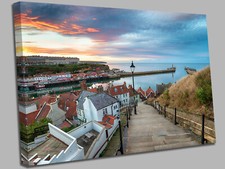 Sunset 199 Steps leading down