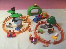 PLAYMOBIL 123 set 6754  ZOO with tractor lots of animals & figures COMPLETE VGC