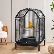 Large Metal Open Top Bird Cage
