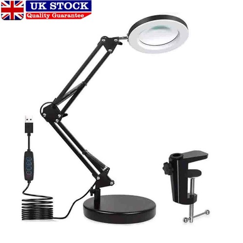 10x led magnifier glass desk - magnifier,