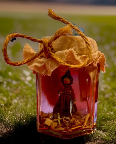 Freshly caught fairy - folk, jar