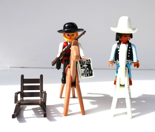 Vintage playmobil western - vintage,