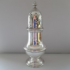 Antique Large Silver Sugar