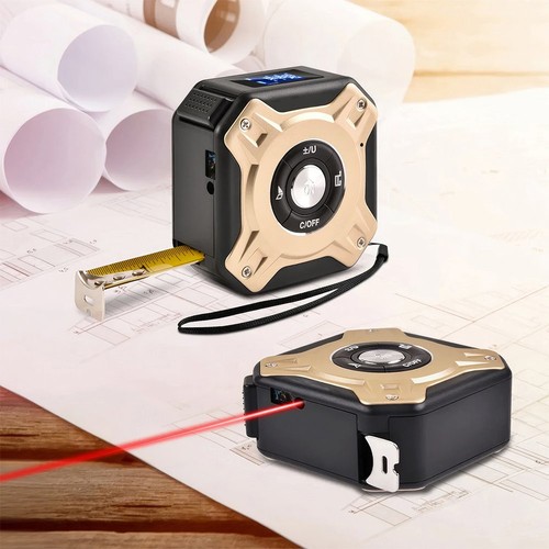 Laser tape measure - 2-in-1,