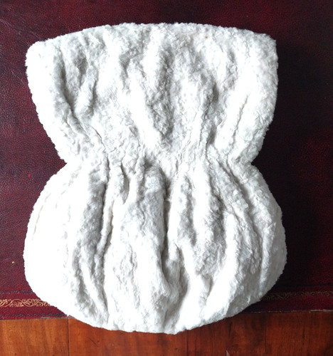 Vintage 1950 ivory fur - vintage,