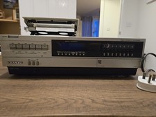 Sanyo Betacord VTC-5000 Video Cassette Recorder Powers up Untested with Manual